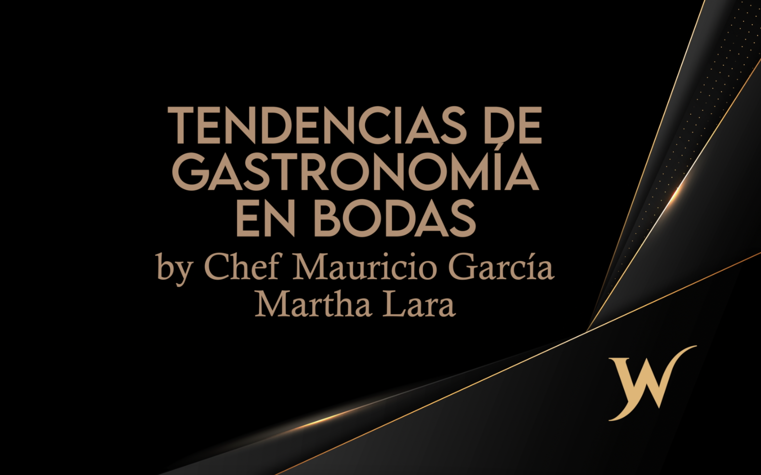 WEBINAR IWEA: Tendencias de Gastronomía en Bodas